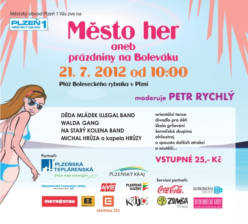 Město her aneb Prázdniny na Boleváku: Michal Hrůza i Děda Mládek Illegal Band